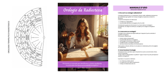 Orologio Radiestesico + Manuale