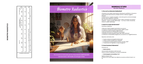 Biometro Radiestesico + Manuale